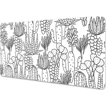 Stolní podložka Velká podložka na stůl pro děti Kaktusy