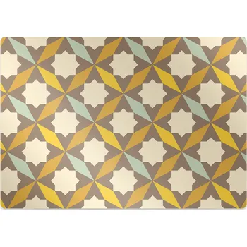 Podložka pod nábytek Ochranná podložka pod židli retro pattern