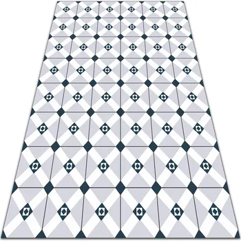 Koberec Módní vinylový koberec Geometrické diamanty