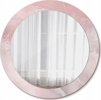 Zrcadlo Zrcadlo závěsné se skleněným rámem Růžový kámen 70