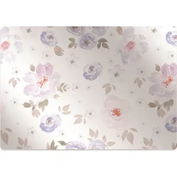 Podložka pod nábytek Ochranná podložka pod židli pastelové květiny