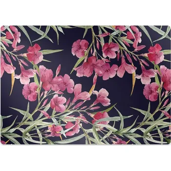 Podložka pod nábytek Podložka pod kolečkovou židli akvarel květiny