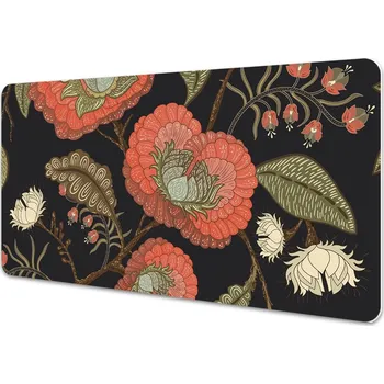 Stolní podložka Velká podložka na stůl Retro květiny