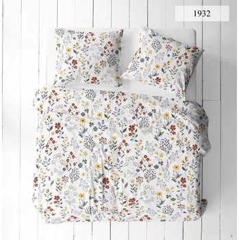 Povlečení krep Natalie červená 140x200+70x90