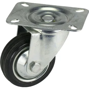 Pojezdové kolečko Kolečko pojezdové, 80mm, otočné, tvrdá pryž, 40kg