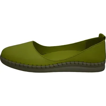 Dámské baleríny Obuv dámská WILD 064 6014 1 A1 limetka (Dámské kožené balerínky)