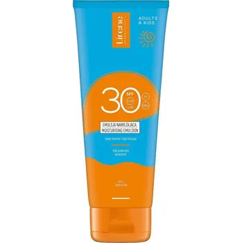 Přípravek na opalování Lirene Hydratační opalovací emulze SPF30 200 ml