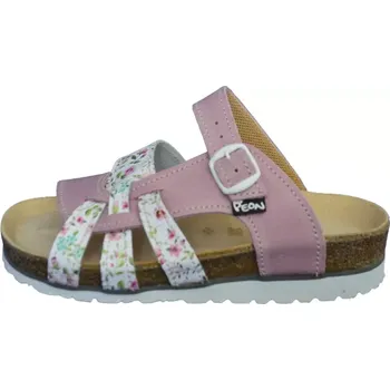 Dámské pantofle Obuv dámská PEON PE/140-11F růžová, květ (Obuv dámská domácí)