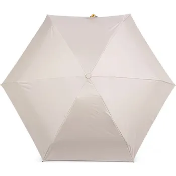 Deštník Stoklasa Skládací mini deštník s pevným pouzdrem Béžová