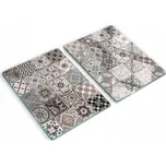 Krájecí deska Wallfluent sklo 2 ks