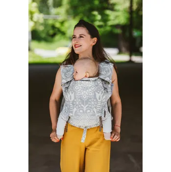 Nosítko Be Lenka 4ever Neo - Folk - Šedá Ramenní popruhy: Široké popruhy s možností křížení