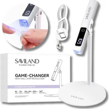 UV lampa na nehty Profesionální Mobilní UV LED Lampa na Nehty Hybridní Gely Časovač Eco 12W