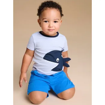 Chlapecké tričko Sinsay - Tričko Zombie Dash - modrá - 011DZ-05X - 011DZ-05X-80