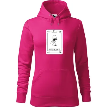 Pánská mikina Dámská mikina Svědkyně tarot Velikost (žena): M, Vyberte barvu: Purpurová