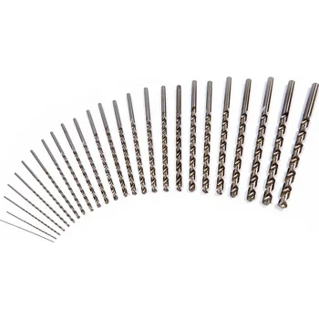 Vrták Vrták spirálový broušený HSS - extra dlouhý, vhodný do železa a nerezu, DIN 1869, průměr 12 mm, délka 295 mm (TrueTech)