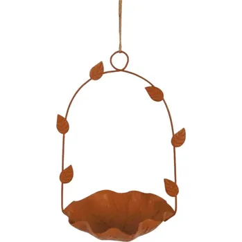 Zahradní dekorace Kovové krmítko pro ptáky 28 cm