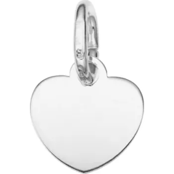 Přívěsek Bealio BEALIO Stříbrný přívěsek SRDCE lesklé 8 mm 03-11354-1310