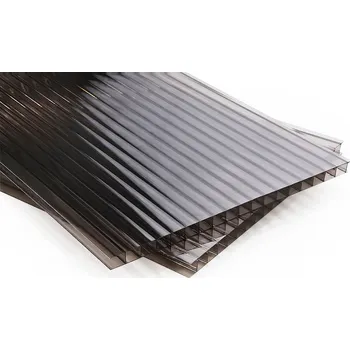 Průsvitná krytina Corplex Polykarbonátová deska bronz 10 mm 2W (dvoustěnná) 2,1x3,5 m