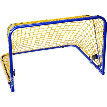 Florbalová branka Skládací branka modrá 90 x 60 cm