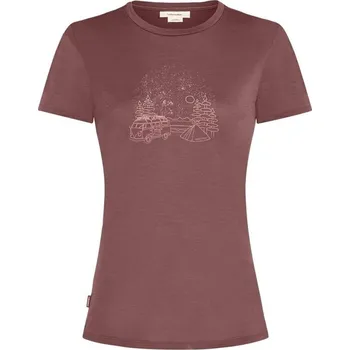 Dámské tričko Triko Icebreaker Tech Lite SS Tee Van Camp W S carob