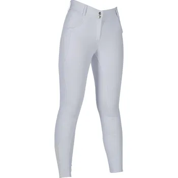 Jezdecké kalhoty HKM Rajtky jezdecké Ari Mid Rise HKM, s gripem, dámské, bílé 34