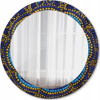 Zrcadlo Dekorativní zrcadlo do obýváku, karnevalový vzor 70