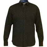 D555 košile pánská BERNARD nadměrné velikosti 8XL černá