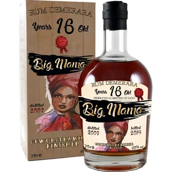 Rum Big Mama 16yo Gewurztraminer 40% 0,7l (karton)