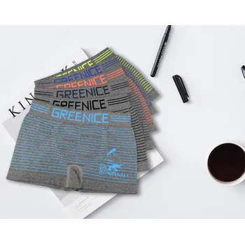 Dívčí oblečení GREENICE Chlapecké bezešvé boxerky BASEBALL GREE-4724 4 ks v balení Barva: Mix, Velikost: 6/8