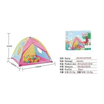 Dětské hřiště Namiot dziecięcy 130x130cm + 50 piłek (pl, 2000, Ciuciubabka)