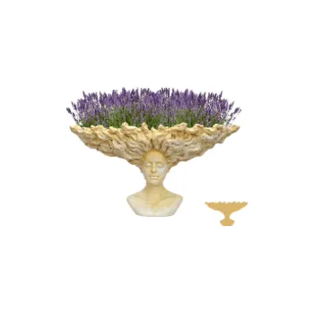 Zahradní dekorace ZahradniDekorace zahradní vázy - hlava, výška 38 cm, 19 kg