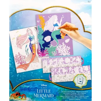 omalovánky Kniha omalovánek Malá mořská víla