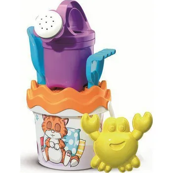 Hračka na písek Androni Sada na písek hravá kočička s konvičkou - malá