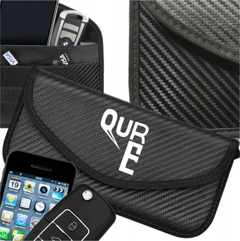 Pouzdro na mobilní telefon Pouzdro na klíče a karty, proti krádeži, blokující signál Keyless, RFID klec