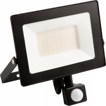 LED REFLEKTOR HALOGEN 50W 4000K 3000LM BÍLÝ NEUTRÁLNÍ PIR SENZOR IP65