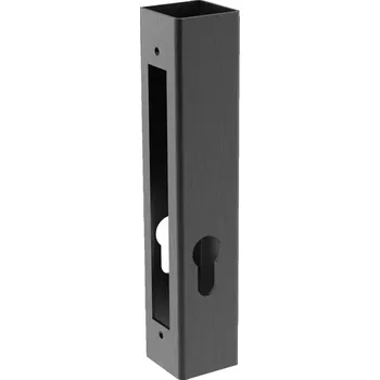 Elektroinstalační krabice Zámková krabice 4040 - jekl 40x40mm pro navaření pro jednoduchou montáž zámku 2501-H36UM