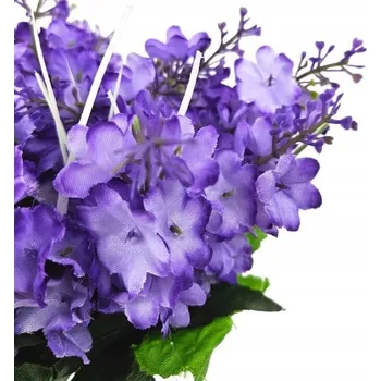 umělá květina Umělý Bez Kytice Větvička Květ - světle fialová