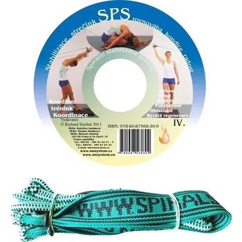 CD 150 cviků pro páteř + elastické lano SM systém (originál Mudr. Smíšek)