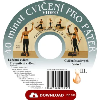 40 cviků pro páteř (originál Mudr. Smíšek) - KE STAŽENÍ