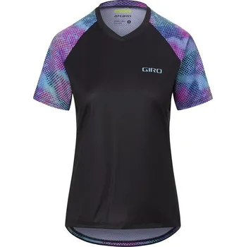 cyklistický dres Dámský dres na kolo GIRO Roust W Jersey Black Chromadot M