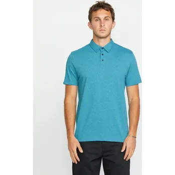 Pánské tričko Volcom Polo Triko Volcom, Wowzer SS bay blue 2025 Velikost: L