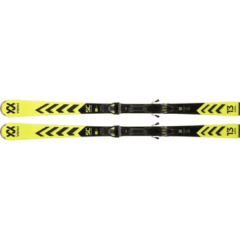 Sjezdové lyžování Lyže Volkl Racetiger SC Yellow + vMotion 10 GW Black