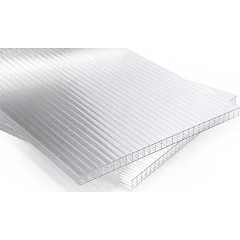 Polykarbonátová deska Corplex Polykarbonátová deska čirá 8mm 4W (čtyřstěnná) 1,82x2 m