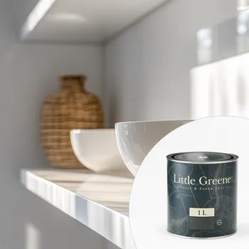 Speciální výtvarná barva Little Greene Barva na lamino - Vysoký lesk - 1L - Intelligent Gloss Vyberte odstín:: Three Farm Green (306)