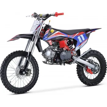 malá motorka Pitbike Leramotors Shark 125ccm EStart 4T 17/14 červená