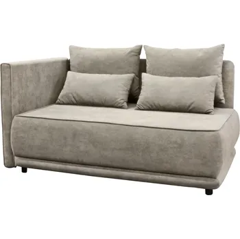 Obývací stěna Rozkládací pohovka, béžovošedá Taupe, levá, LIAMI