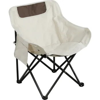 Zahradní sestava Kempové křeslo, béžová/černá, URAO