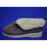 Papuče oteplené dámské ROGALLO 24148 (Domácí obuv oteplená)