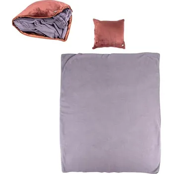 Péče o tělo Insportline Masážní polštář a deka inSPORTline Trawel Barva tmavě modrá