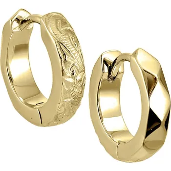 Náušnice Genco Náušnice z chirurgické oceli kroužky GESS564GD